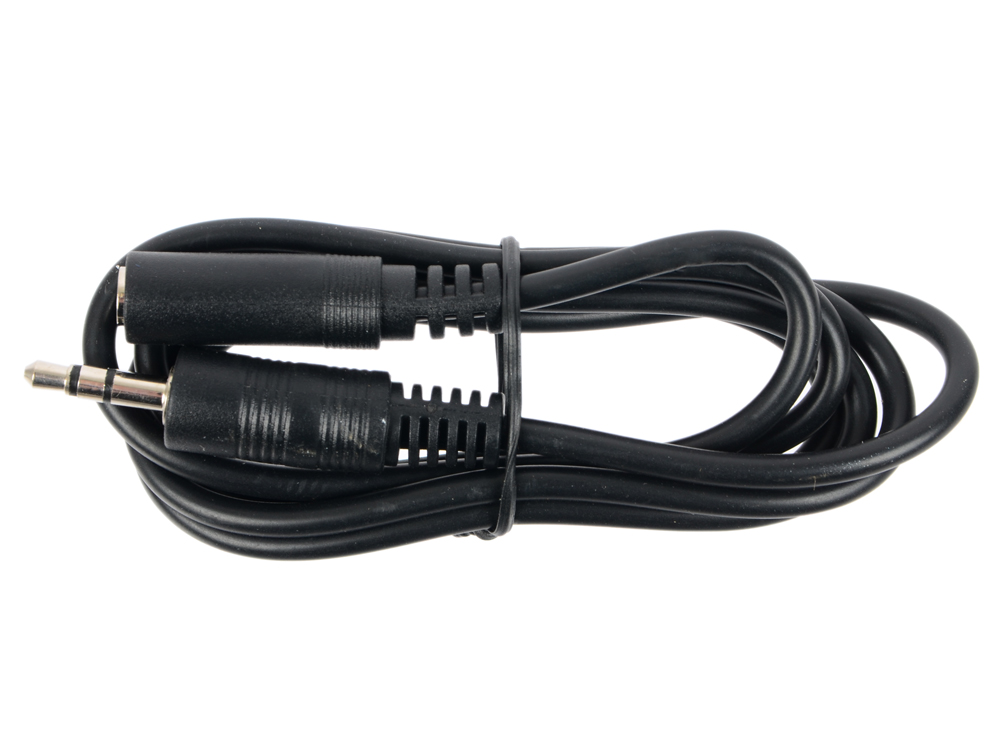 

Кабель удлинительный 1.0м Buro 3.5 Jack (M) - 3.5 Jack (F) черный BAAC003-1