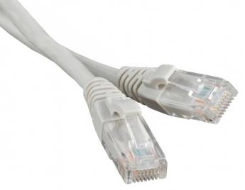 

Патч-корд UTP 5е категории 10м Lanmaster TWT-45-45-10-GY серый