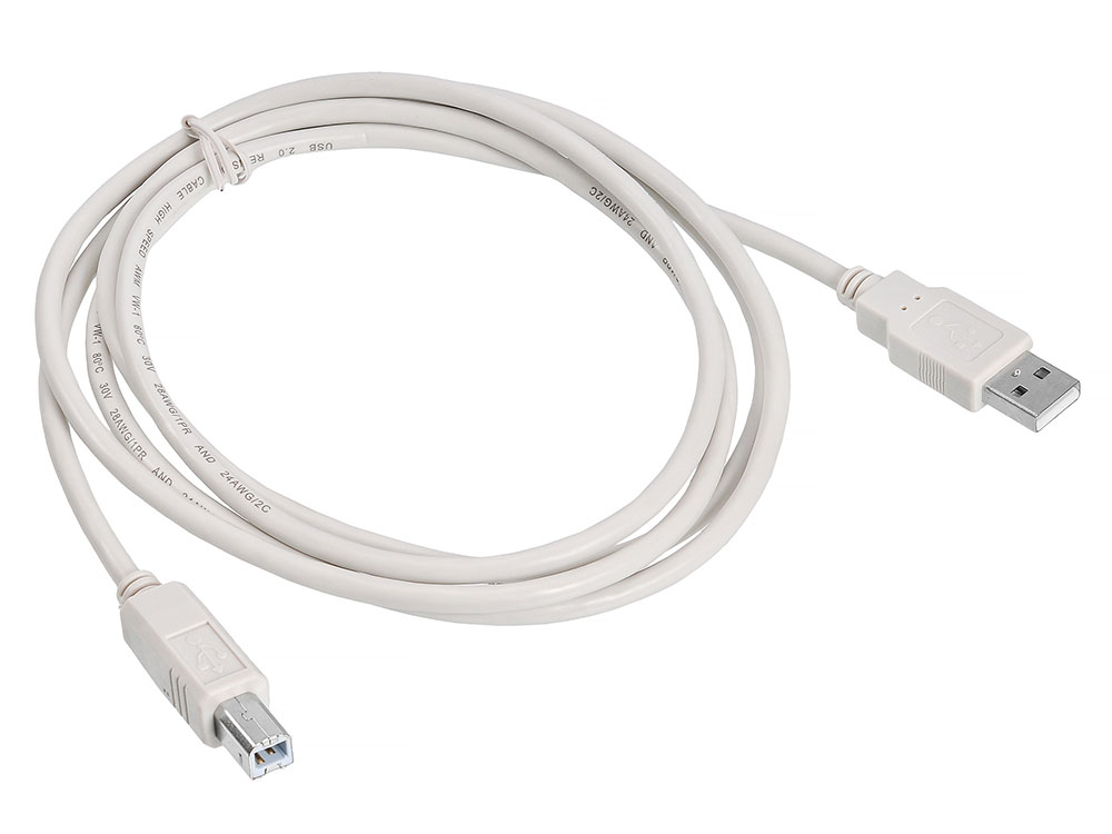 

Кабель USB 2.0 AM-BM 1.8м Buro USB2.0-AM/BM