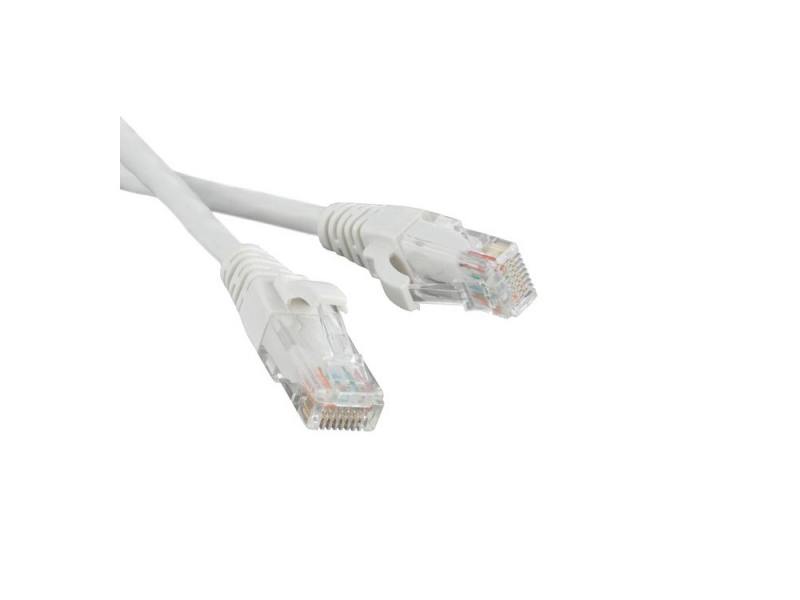 

Патч-корд Lanmaster 5E категории UTP белый 2.0м LAN-45-45-2.0-WH