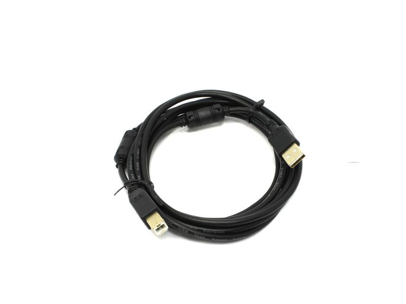 

Кабель USB 2.0 AM-BM 3.0м 5bites позолоченные контакты ферритовые кольца черный UC5010-030A