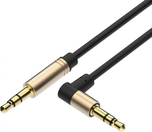 

Кабель соединительный 1.0м Vention 3.5 Jack (M) - 3.5 Jack (M) угловой коннектор P360AC-B100-T