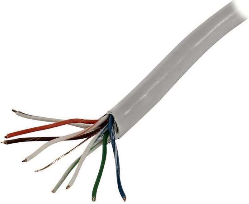 

Кабель 5bites FS5505-100A, FTP, 4 пары, многожильный (stranded), кат. 5e, (0,5 mm), CCA, 100m, экран