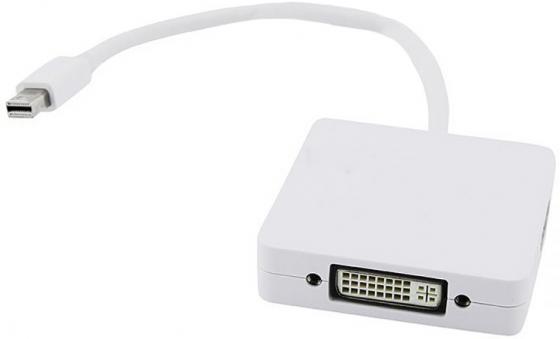 

Переходник mini DisplayPort M-HDMI+DVI+DP/F 5bites AP-012