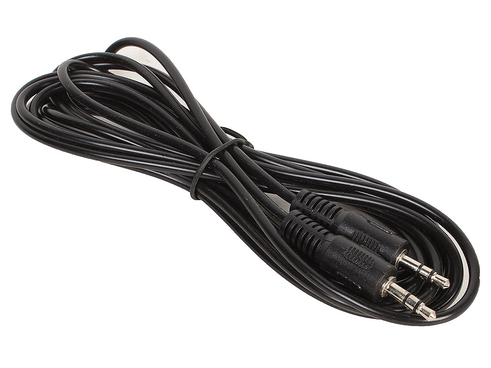 

Кабель Jack 3.5 mm - Jack 3.5 mm, вилка - вилка, 3.0 м, Belsis/Sparks, черный, стерео SP3025
