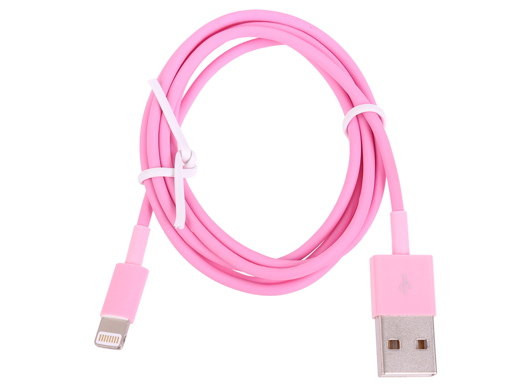 

USB кабель "LP" для Apple iPhone/iPad 8 pin (розовый/европакет) 0L-00002538