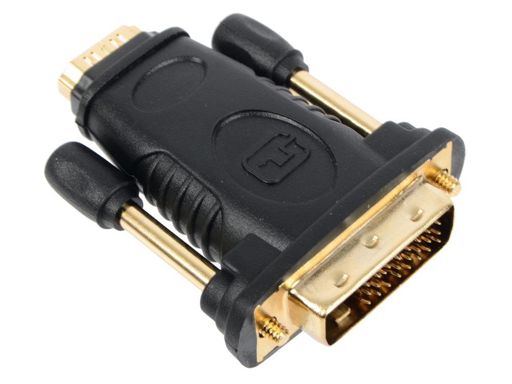 

Переходник DVI M - HDMI F Vention DVI 24+1 M/ HDMI 19F DV380HD