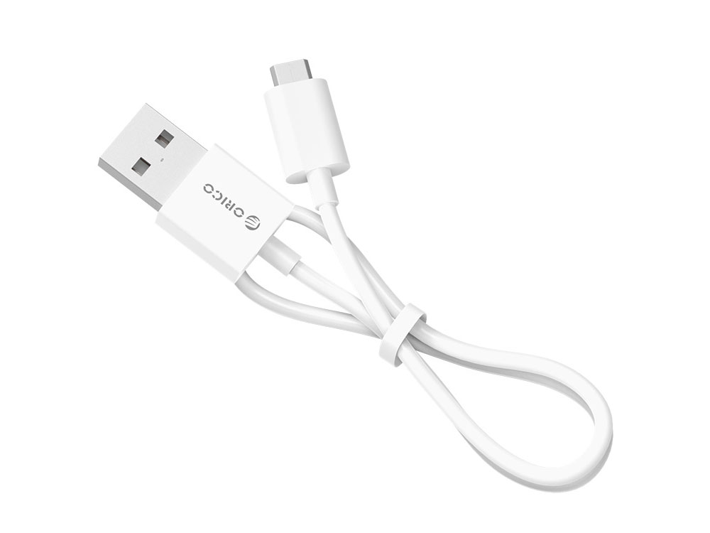 

Кабель USB 2.0 AM-microBM 1м Orico FDC-10 белый