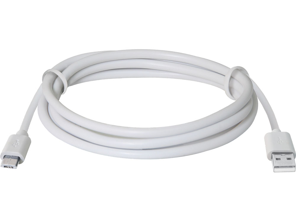 

Кабель USB 2.0 AM-microBM 1.0м Defender USB08-03BH белый 87477
