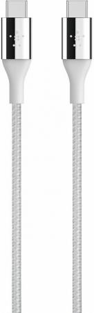 

Кабель USB-C Belkin серебристый 1.2м F2CU050bt04-SLV