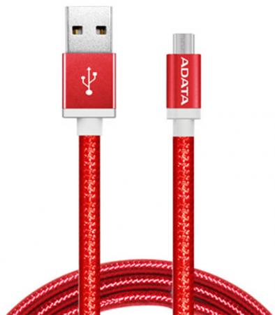 Кабель USB - micro USB A-Data AMUCAL-100CMK-CRD 1 м красный