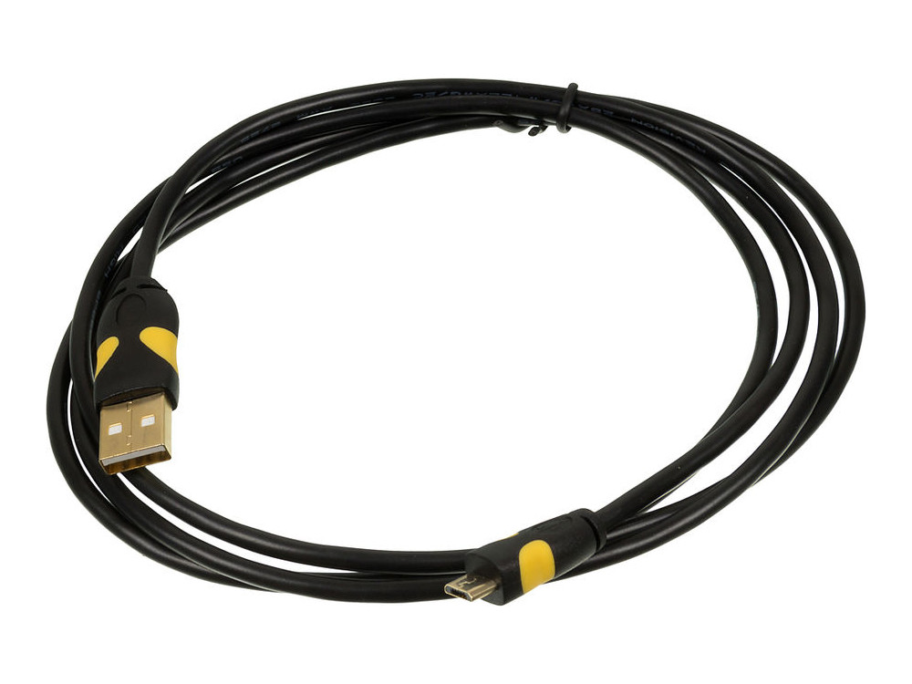 

Кабель 2A Smooth connector microUSB B (m) USB A(m) 1.5м черный