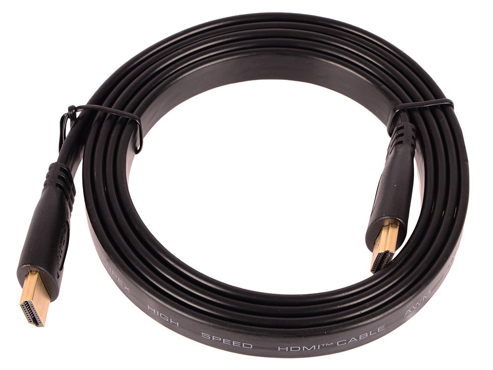 

Кабель аудио-видео Flat v1.3 HDMI (m)/HDMI (m) 1.5м.