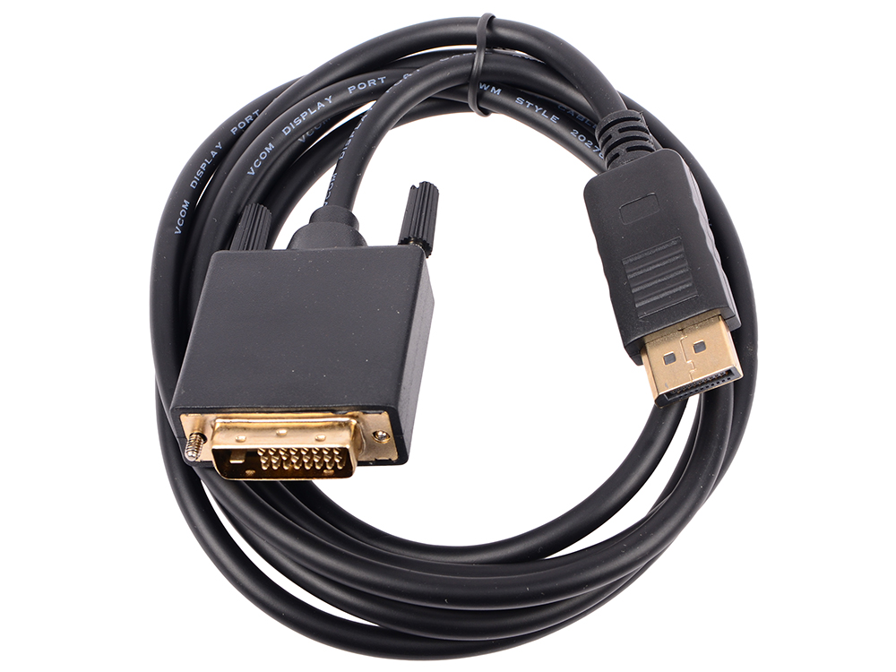 Кабель-переходник DisplayPort M --) DVI M 1,8м VCOM (CG606-1.8M)