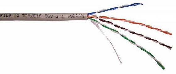 

Кабель FTP outdoor 4 пары категория 5e Lanmaster одножильный медь 305 м серый