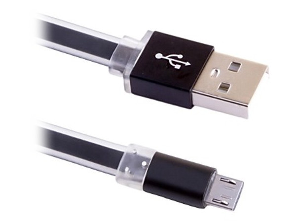 

Кабель USB Blast BMC-121 черный (2м, micro USB. USB 2.0)