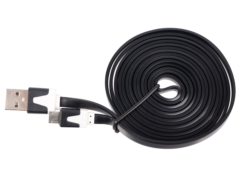 

Кабель USB Blast BMC-123 черный (2м, micro USB. USB 2.0)