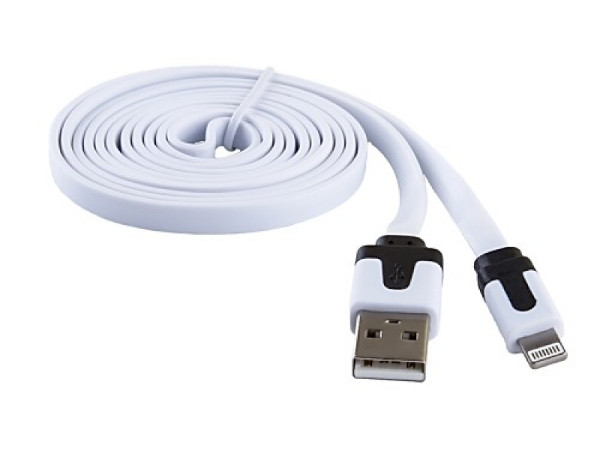 

Кабель USB Blast BMC-212 белый (1м, iPhone/iPad/iPod. USB 2.0)