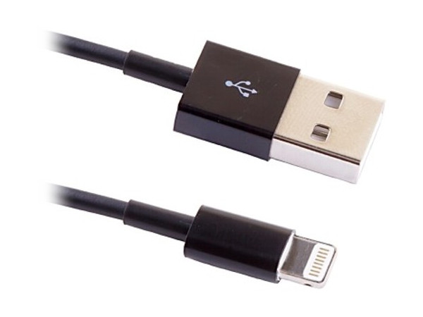 

Кабель USB Blast BMC-220 черный (2м, iPhone/iPad/iPod. USB 2.0)