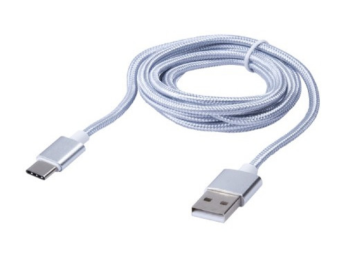 

Кабель USB Blast BMC-421 серебро (2м, USB 3.1 Type-C. USB 2.0)