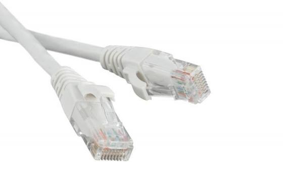 

Патч-корд RJ45 - RJ45, 4 пары, FTP, категория 5е, 5 м, белый, LANMASTER LAN-S45-45-5.0-WH