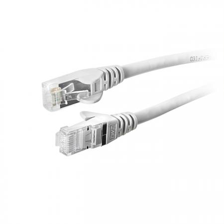 

Патч-корд RJ45 - RJ45, 4 пары, FTP, категория 6, 2 м, серый, TWT