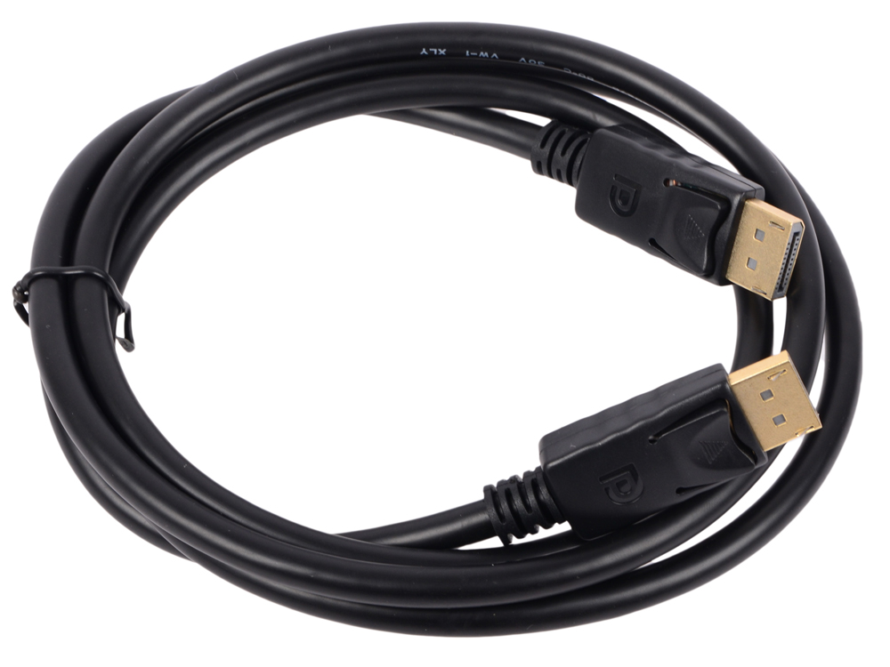 

Кабель DisplayPort , 1.5м, 20M/20M, черный, пакет