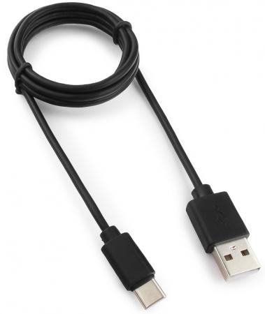 

Кабель Type-C 1м Гарнизон GCC-USB2-AMCM-1M круглый черный