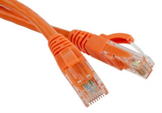 

Патч-корд RJ45 - RJ45, 4 пары, UTP, категория 5е, 1.5 м, оранжевый, LANMASTER