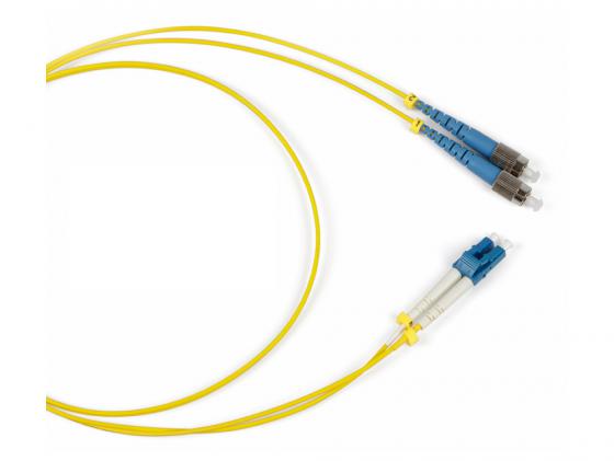 

Патч-корд Hyperline FC-9-FC-LC-UPC-1M волоконно-оптический шнур 1м