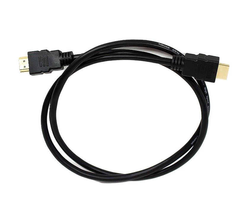 Кабель HDMI Telecom CG501D-1M v1.4 1 м Позолоченные разъемы кабель microusb 1 8м vcom telecom круглый vus6945 1 8m
