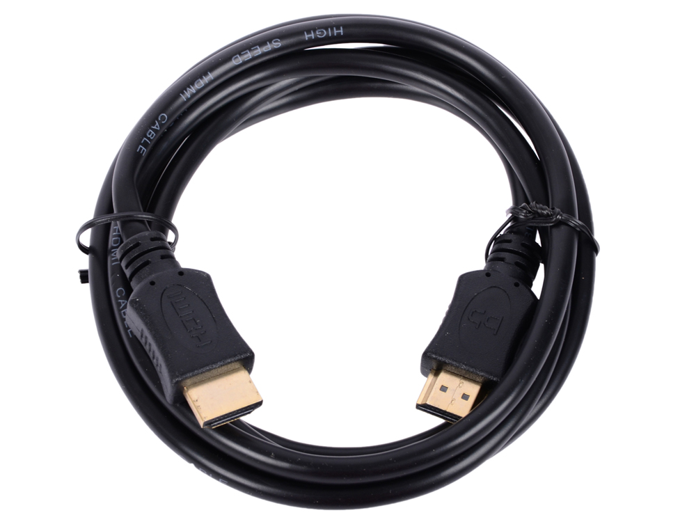 

Кабель HDMI-HDMI BB V2.0, 1.5 м., высокоскоростной, черный, позолоченный (BB-HC-15-01)
