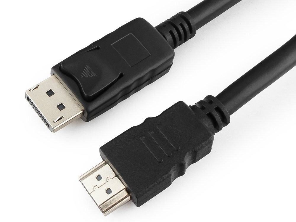 Кабель DisplayPort-HDMI Cablexpert CC-DP-HDMI-10M 10м, 20M/19M, черный, экран аксессуар gembird cablexpert toslink 2xodt m m 10m cc opt 10m