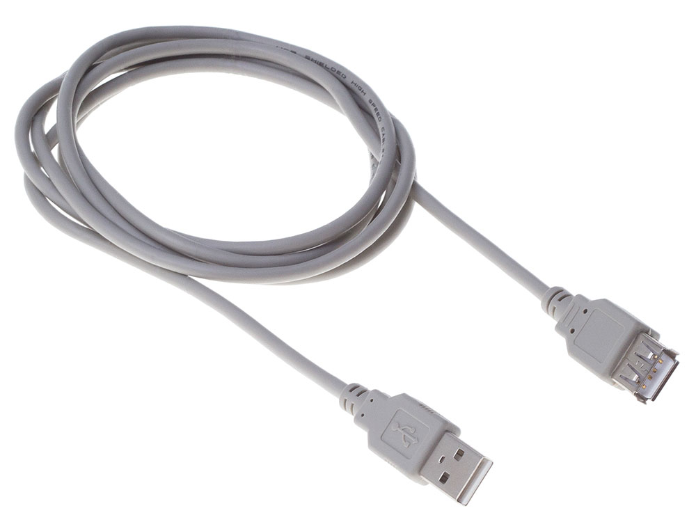 

Кабель Buro BHP RET USB_AF30 USB A(m) USB A(f) 3м серый блистер