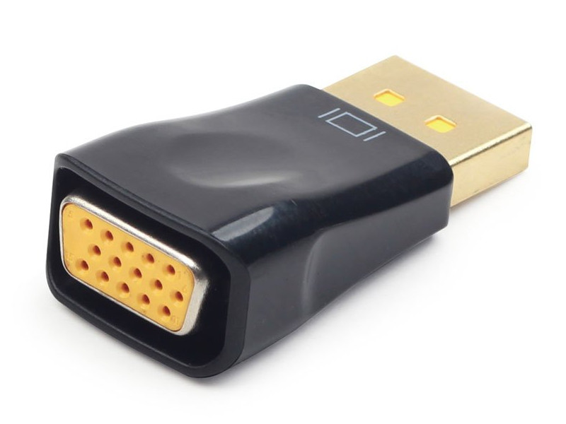 

Cablexpert Переходник DisplayPort - VGA , 20M/15F, пакет (A-DPM-VGAF-01)