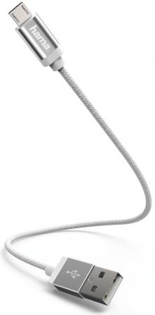 

Кабель Hama 00178282 USB Type-C (m) USB A(m) 0.2м белый