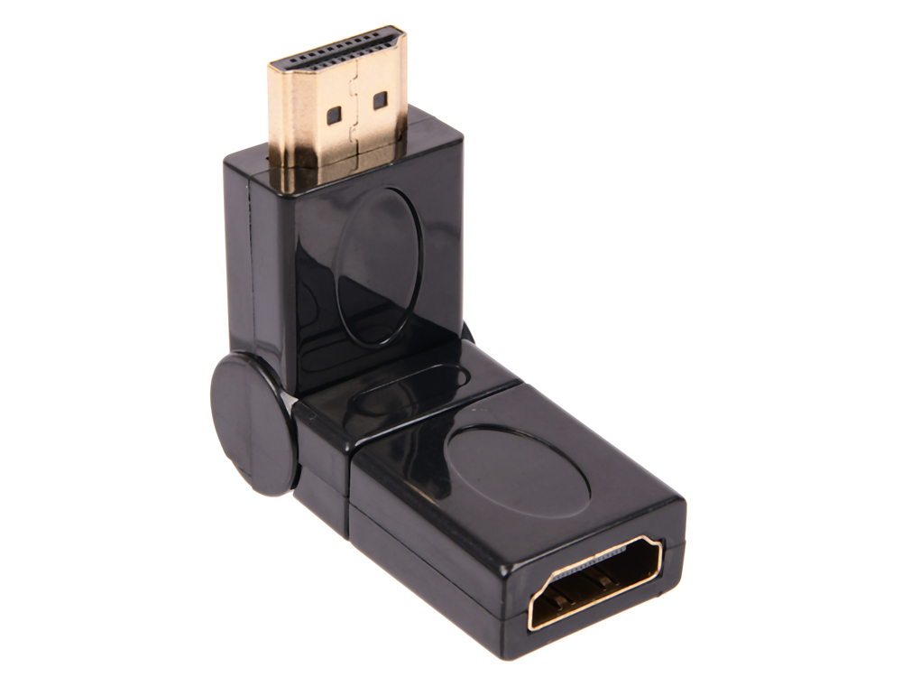 

HDMI адаптер OLTO CHM-36 Поворотный адаптер (180°) HDMI M - HDMI F