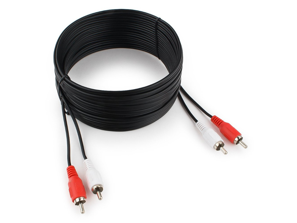 

Cablexpert Кабель аудио, 2xRCA / 2xRCA, 7,5м (CCA-2R2R-7.5M)