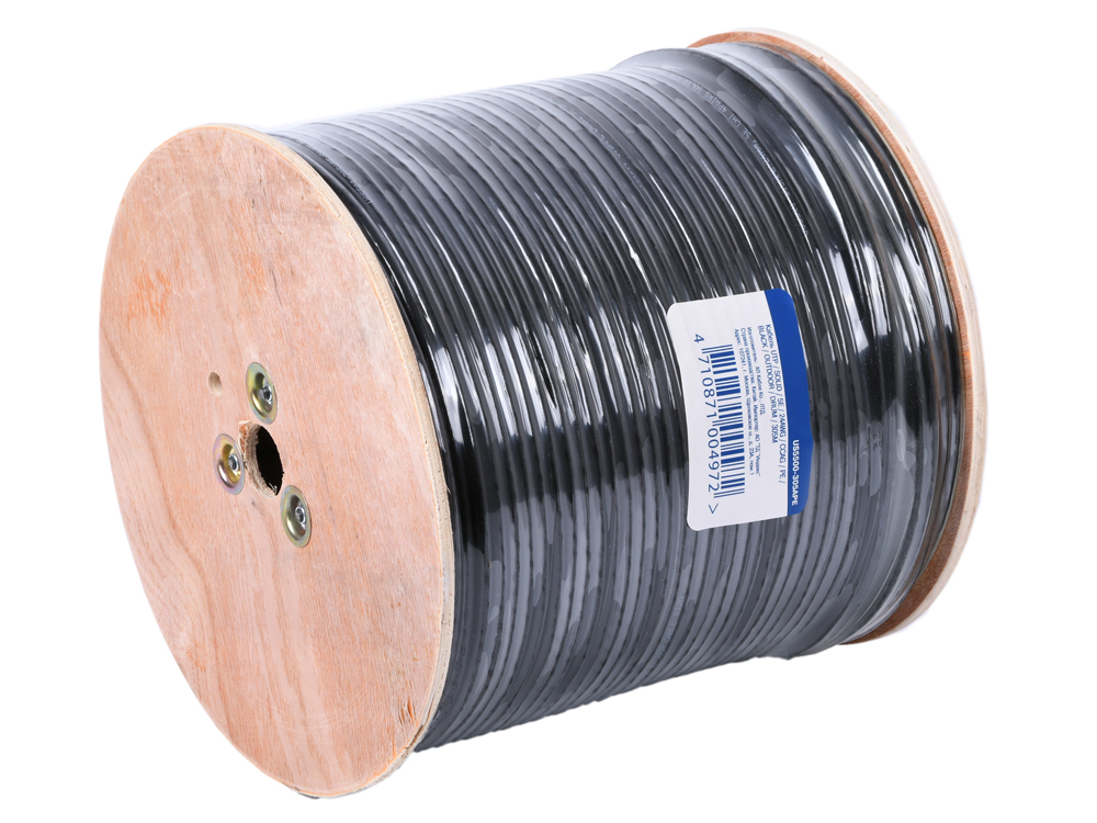 

Кабель 5bites LIGHT US5500-305APE, UTP, 4 пары, одножильный (solid), кат. 5e, (0,50 mm), CCAG, 305m, для внешней прокладки, на деревянной катушке