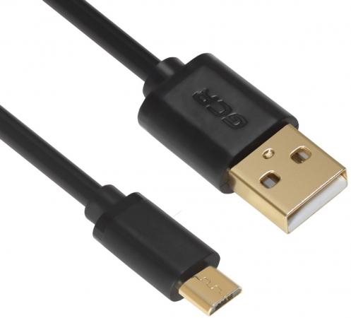 

Greenconnect Кабель micro USB 2.0 1.0m черный, позолоченные контакты, 28/28 AWG, AM / microB 5pin,