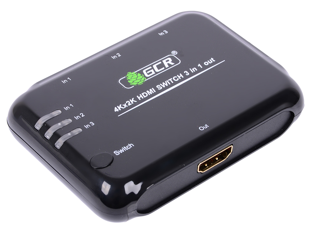 

Переключатель HDMI Greenconnect GL-vTC05 3 к 1