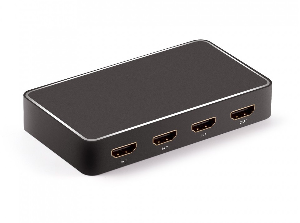 

Переключатель HDMI Greenconnect GL-vA17, v2.0+USB Charge 3 к 1