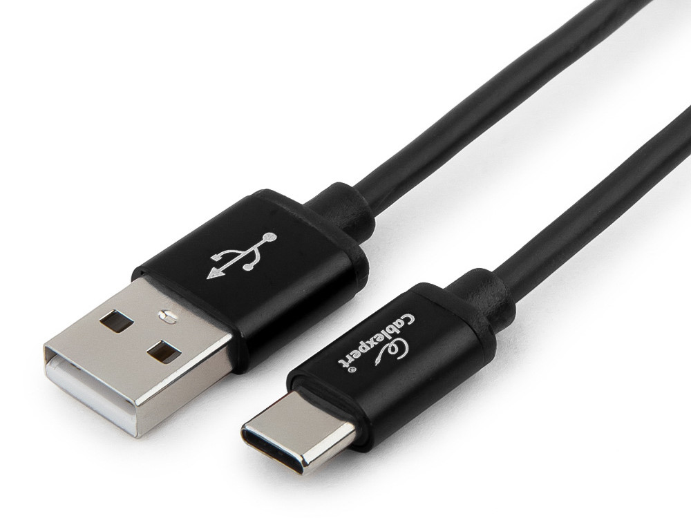 

Cablexpert Кабель USB 2.0 CC-S-USBC01Bk-0.5M, AM/Type-C, серия Silver, длина 0.5м, черный, блистер