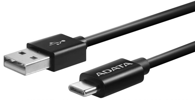 

Кабель USB Type-C - USB 2.0 A-DATA ACA2AL-200CM-CBK 2 м