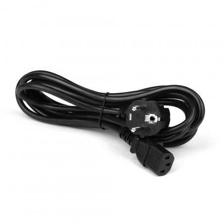 

Шнур питания Schuko-C13, 3х0.75, 220В, 10А, 3 метра TopLAN TOP-PPC-10A-3.0