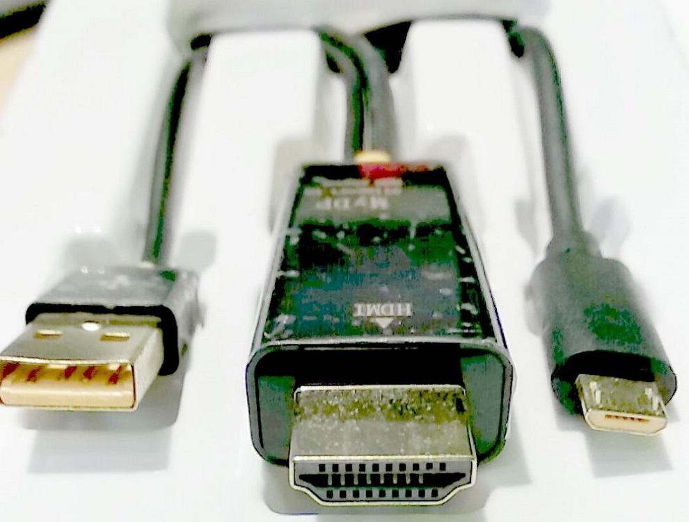 

Кабель-адаптер MHL 2.0m microB 5pin + AM в HDMI 2.0 Greenconnect GCR-51151