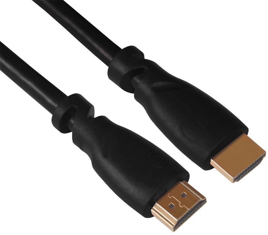 

Кабель HDMI Greenconnect GCR-HM310-0.3m, 0.3 м v1.4, черный, OD7.3mm, 30/30 AWG, позолоченные контакты