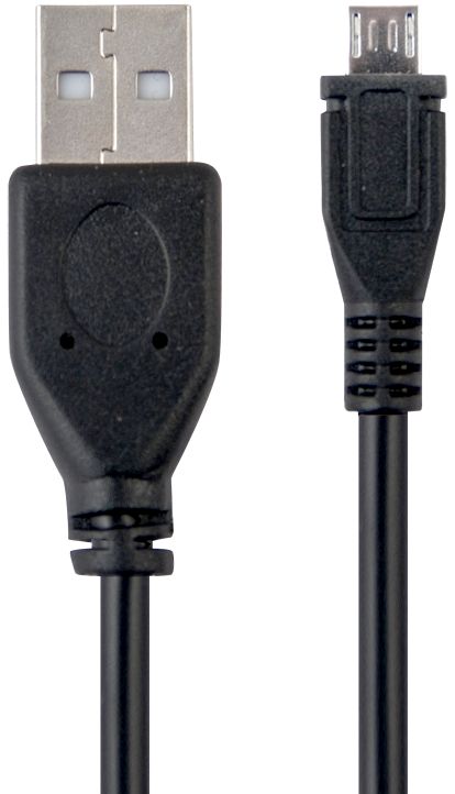 Кабель USB 2.0 A - Micro USB Belsis SP3093 0.75 м, черный