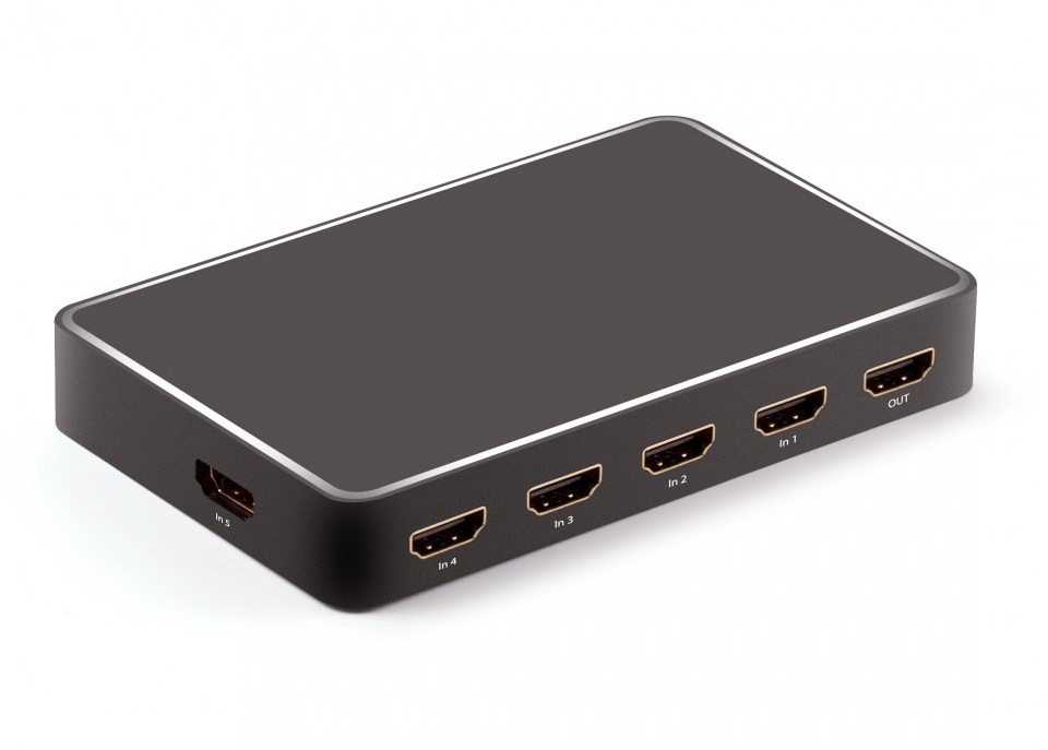 

Переключатель HDMI Greenconnect GL-vA19, v2.0 +USB Charge 5 к 1