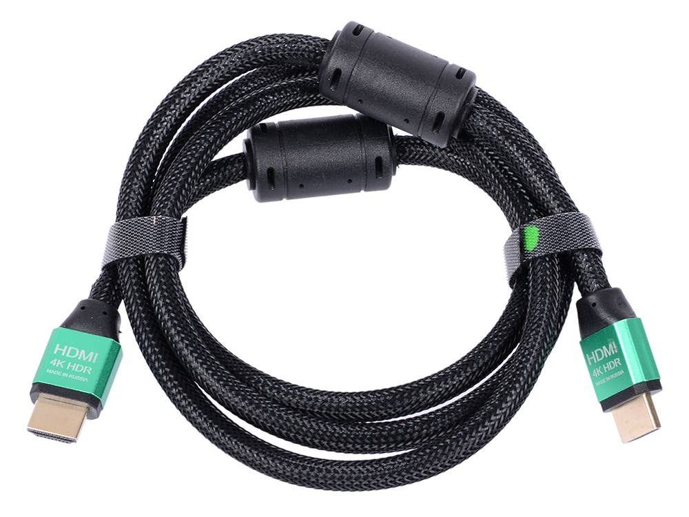 

Кабель Greenconnect HDMI 1.2 м версия 2.0, Ultra HD, 3D